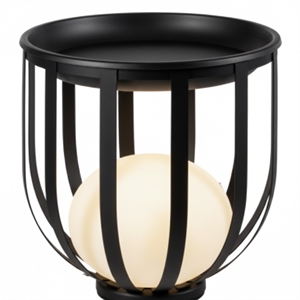 Estiluz Bols Gulvlampe Lav Antrasitt