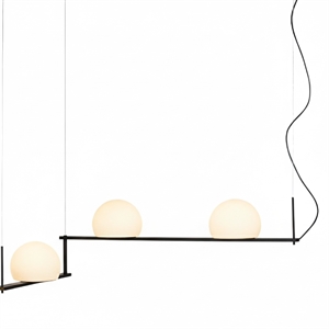 Estiluz Circ Taklampe Sort