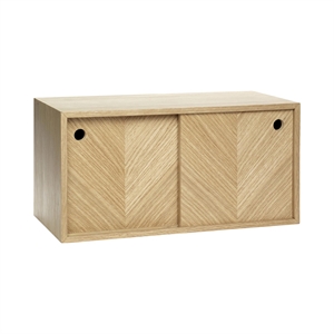 Hübsch Herringbone Bokhylle Natural