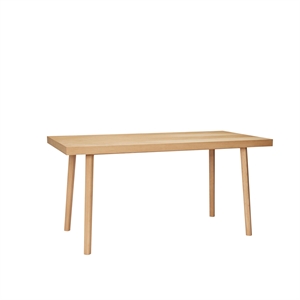 Hübsch Herringbone Spisebord Liten Natur
