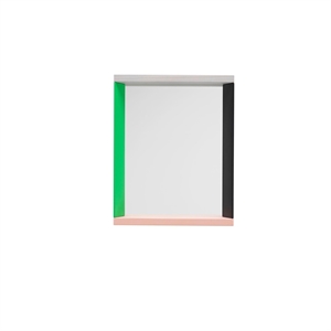 Vitra Colour Frame Speil Liten Grønn/ Rosa