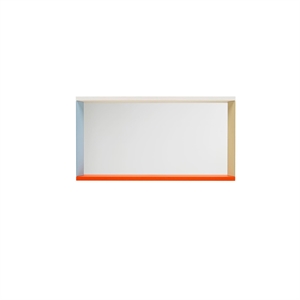 Vitra Colour Frame Speil Medium Blå/ Oransje