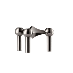 STOFF Nagel Lysestake H6,5 Sort Krom