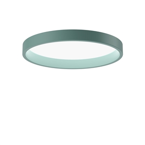 Louis Poulsen LP Circle Taklampe Innfelt Ø45 3000K & Dali/ Switch- Dim Pale Petroleum