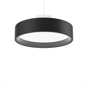 Louis Poulsen LP Circle Taklampe Opal Diffuser Ø26 3000K & Dali/ Switch- Sort