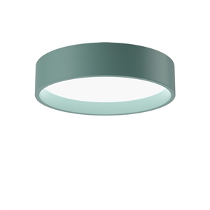 Louis Poulsen LP Circle Taklampe Opal Diffuser Ø45 3000K & Dali/ Switch- Dim Pale Petroleum