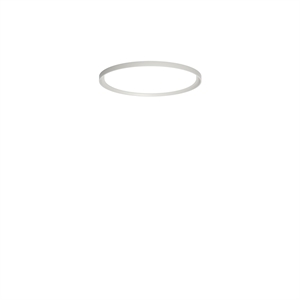 Louis Poulsen LP Slim Taklampe Innfelt Ø25 3000K & Dali Mørk Rå Aluminium