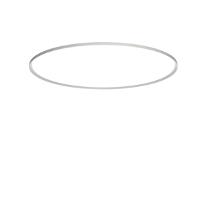 Louis Poulsen LP Slim Taklampe Innfelt Ø68 3000K & Dali Mørk Rå Aluminium