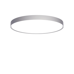 Louis Poulsen LP Slim Rund Taklampe Ø68 3000K & Dali Mørk Aluminium
