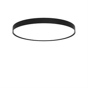 Louis Poulsen LP Slim Taklampe Innfelt Ø68 3000K & Dali Sort