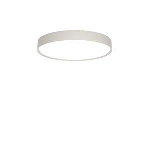 Louis Poulsen LP Slim Taklampe Delvis Innfelt Ø44 3000K & Dali Mørk Rå Aluminium