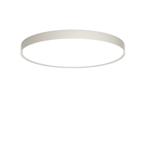 Louis Poulsen LP Slim Taklampe Delvis Innfelt Ø68 3000K & Dali Mørk Rå Aluminium