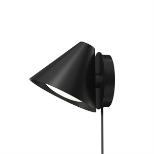 Louis Poulsen Keglen Vegglampe 3000K Sort