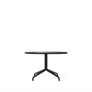 Audo Harbor Column Coffee Table Sort/Antrasitt Linoleum