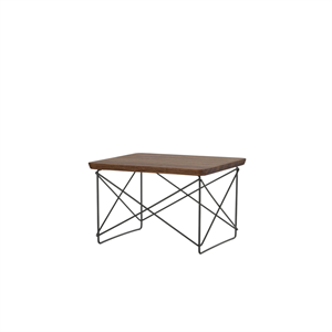 Vitra Occasional Table LTR Nattbord/Sidebord Mørk Valnøtt/ Sort