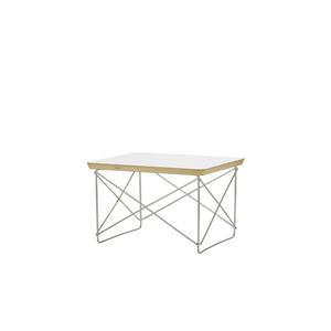 Vitra Occasional Table LTR Nattbord/Sidebord Hvit Laminat/Rustfritt Stål