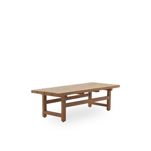 Sika-Design Julian Utendørs Salongbord 140x55 cm Teak
