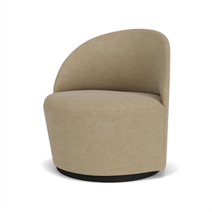 Audo Tearoom Lenestol Med Dreibar Beige/Audo Bouclé