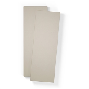 Avdelingshylle til Stort Skap med 2 Dører, Sett med 2, Grå