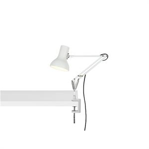 Anglepoise Type 75™ Mini Lampe M. Klemme Alpine White