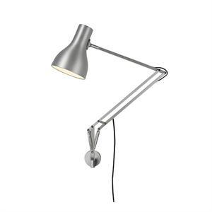 Anglepoise Type 75™ Lampe M. Veggbeslag Silver Lustre