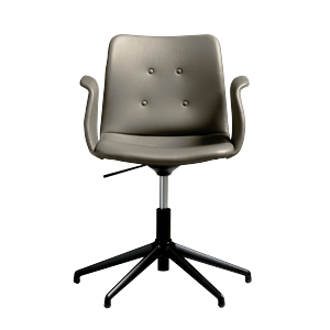 Bent Hansen Primum 5-stjerners svingstol med sving, Sort/ Zenso 3 214