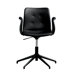 Bent Hansen Primum 5-stjerners svingstol med sving, Sort/ Zenso 3 207