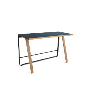 Bent Hansen Hemingway Skrivebord med USB-port Blå/eik