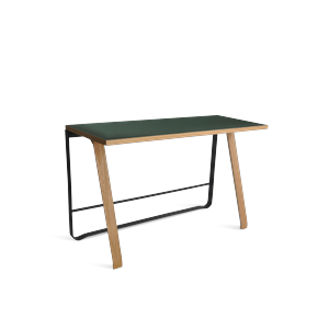 Bent Hansen Hemingway Skrivebord med USB-port Grønn/eik