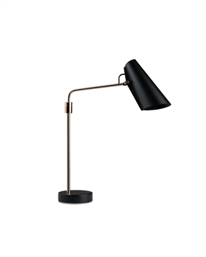 Northern Birdy Swing Bordlampe Sort/ Messing