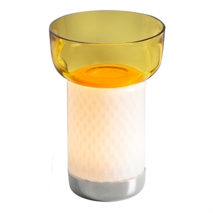 Artemide Bontá Transportabel Lampe Topaz med Glassskål