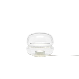 Brokis Macaron Bordlampe Liten Klart Glass/ Hvit Onyx