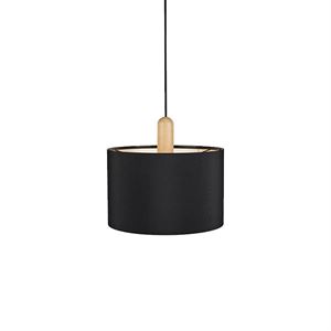 Darø Paso Wood 35 P1 Taklampe Eik/Sort Sort Ledning