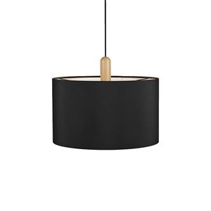Darø Paso Wood 50 P1 Taklampe Eik/Sort Sort Ledning