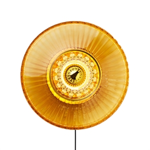 Design By Us New Wave Optic XL Vegglampe Amber