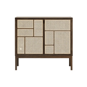 Design House Stockholm Air Sidebord med Ben Mørk Eik