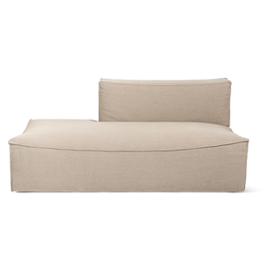 Ferm Living Catena Sofa Åpen L L300 Rich Linen Naturfarget