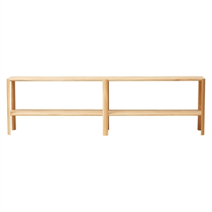 Form & Refine Leaf Bokhylle 2x2 Eik