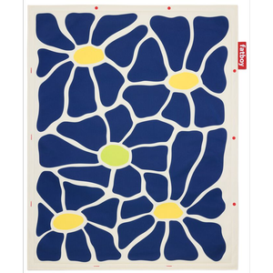 Fatboy Flying Carpet Teppe 140x180 cm Marineblå/ Krem