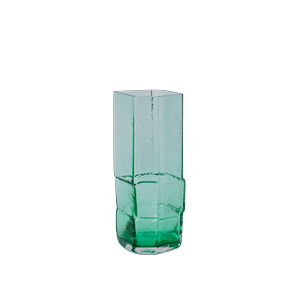 Ferm Living x Utzon Can Lis Muro Vase H30 Resirkulert Grønn
