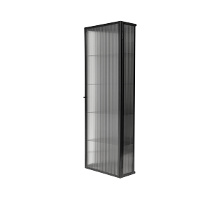 Ferm Living Haze Vegghengt Skap 35x100 Sort