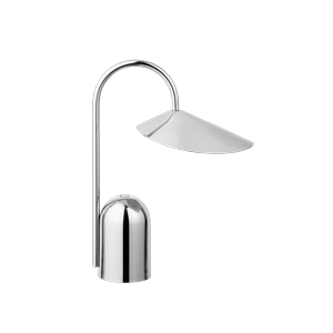 Ferm Living Arum Bærbar Lampe Rustfritt Stål