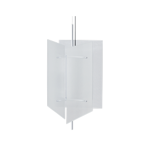 Ferm Living Oeste Taklampe i Klart Glass