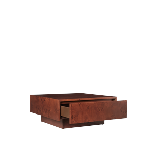 Ferm Living Burl Oppbevaringssofabord Mørkbeiset Burl-tre