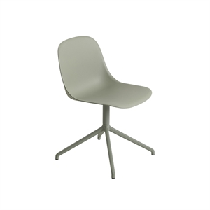 Muuto Fiber Spisestol med Svingbar Base Grønn