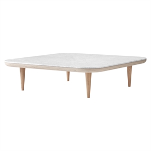 &Tradition Fly SC11 Salongbord Hvit eik/Bianco Carrara