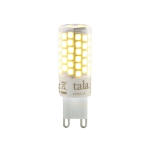 Tala G9 3,6W LED-lampe 2700K CRI 97 230V Dimbart Frostet Deksel CE
