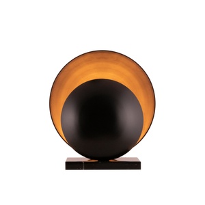 Globen Lighting Orbit Bordlampe Sort/ Sort Marmor
