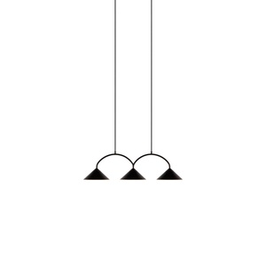 Globen Lighting Curve 3 Taklampe Sort