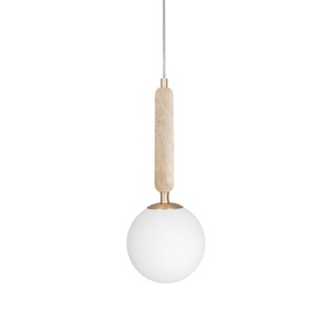 Globen Lighting Torrano 15 Taklampe Beige Travertin